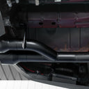 MBRP 18-20 Ford Mustang GT 2.5in Black Coated Non Active Dual Axle Back Exhaust - 4in Dual Wall Tips