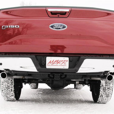 MBRP 2015 Ford F-150 5.0L 3in Cat Back Dual Split Rear Exit AL Exhaust System