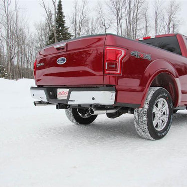 MBRP 2015 Ford F-150 5.0L 3in Cat Back Dual Split Rear Exit Black Exhaust System
