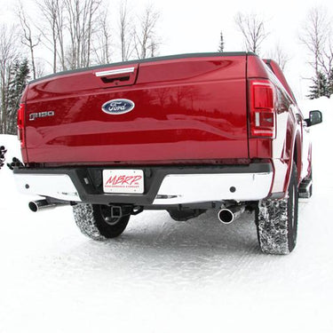 MBRP 2015 Ford F-150 5.0L 3in Cat Back Dual Split Rear Exit Black Exhaust System