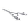 MBRP 2024+ Ford Mustang 5.0L T304 SS 3in Cat-Back Dual Split Exhaust w/ Quad Tips (Valve Delete)