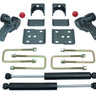 MaxTrac 15-17 Ford F-150 2WD 4in Rear Lowering Flip Kit