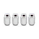 McGard Hex Lug Nut (Cone Seat) 1/2-20 / 13/16 Hex / 1.5in. Length (4-Pack) - Chrome