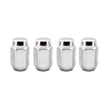 McGard Hex Lug Nut (Cone Seat) 1/2-20 / 13/16 Hex / 1.5in. Length (4-Pack) - Chrome