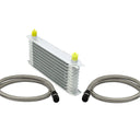 Mishimoto Universal 10 Row Oil Cooler Kit (Metal Braided Lines)
