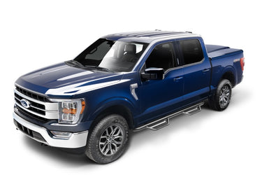 N-Fab Podium LG 15-17 Ford F-150 SuperCrew - Tex. Black - 3in