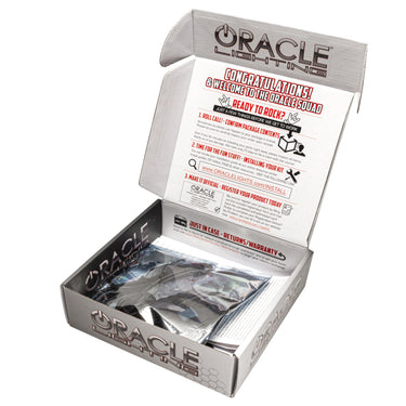 Oracle 15-17 Ford Mustang V6/GT/Shelby Dynamic DRL w/ Halo Kit - ColorSHIFT - Dynamic