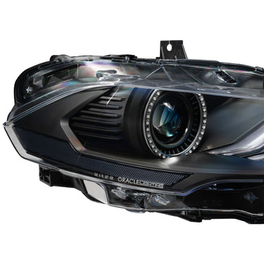 Oracle Lighting 18-23 Ford Mustang Dynamic ColorSHIFT LED Headlights - Black Series