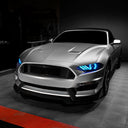 Oracle Lighting 18-23 Ford Mustang Dynamic ColorSHIFT LED Headlights - Black Series