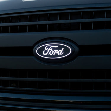 Putco 2023 Ford F-150 Front Luminix Ford LED Emblem - w/Camera CutOut w/o Spray Washer