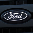 Putco 2023 Ford F-150 Front Luminix Ford LED Emblem - w/Camera CutOut w/o Spray Washer