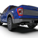 Rally Armor 21-25 Ford F-150 Raptor Gen 3 Black UR Mud Flap w/Metallic Black Logo