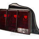 Raxiom 05-09 Ford Mustang Tail Lights- Black Housing (Smoked Lens)