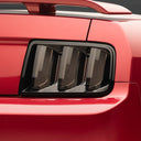 Raxiom 05-09 Ford Mustang Vector V2 LED Tail Lights- Black Housing (Smoked Lens)