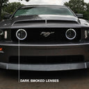 Raxiom 05-12 Ford Mustang GT LED Halo Fog Lights (Smoked)
