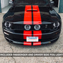 Raxiom 05-12 Ford Mustang GT LED Halo Fog Lights (Smoked)