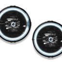 Raxiom 05-12 Ford Mustang GT LED Halo Fog Lights (Smoked)