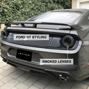 Raxiom 15-22 Ford Mustang Halo LED Tail Lights - Gloss Black Housing (Smoked Lens)