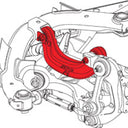 SPC Performance 2015+ Ford Mustang Rear Adjustable Camber Arm