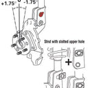 SPC Performance EZ Cam XR Bolts (Pair) (Replaces 16mm Bolts)