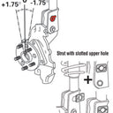SPC Performance EZ Cam XR Bolts (Pair) (Replaces 16mm Bolts)