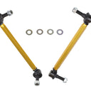 Whiteline 05+ Mustang Coupe 8cyl (Inc Shelby GT/ GT500) Front Swaybar Link Kit H/Duty Adj Steel Ball