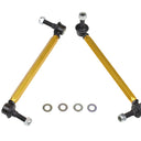 Whiteline 05+ Mustang Coupe 8cyl (Inc Shelby GT/ GT500) Front Swaybar Link Kit H/Duty Adj Steel Ball