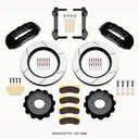 Wilwood TX6R Front Kit 15.50in Black 2010-Up Ford F150 (6 lug)