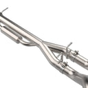 aFe 21-24 Ford F-150 Vulcan Series 3 IN to 3-1/2 IN Stainless Steel Cat-Back Exhaust System - Black