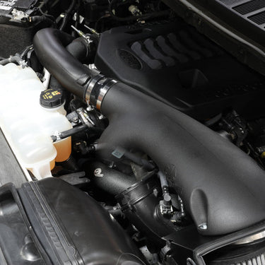 aFe BladeRunner 21-22 Ford F-150 Ecoboost V6-3.5L(tt) Aluminum Hot and Cold Charge Pipe Kit Black