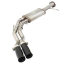 aFe Rebel Series Exhaust SS Front Side Exit CB w/ Black Tips 10-14 Ford F150 Ecoboost V8 6.2L