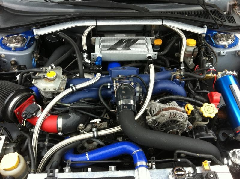 Mishimoto - Oil Coolers - Mishimoto Universal 10 Row Oil Cooler Kit (Metal Braided Lines) - Anything Coyote