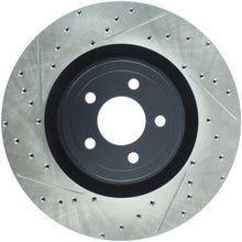 Load image into Gallery viewer, Stoptech - Brake Rotors - Slot &amp; Drilled - StopTech Slotted &amp; Drilled Sport Brake Rotor - 2015 Ford Mustang GT - Front Right - Anything Coyote