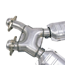 Load image into Gallery viewer, BBK - X Pipes - BBK 96-04 Mustang 4.6 GT / Cobra Short Mid X Pipe w Catalytic Converters 2-1/2 For Long Tube Headers - Anything Coyote