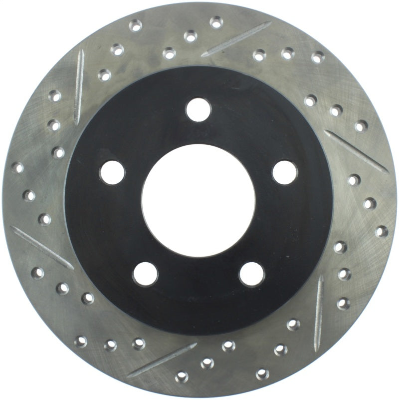 Stoptech - Brake Rotors - Slot & Drilled - StopTech Slotted & Drilled Sport Brake Rotor - Anything Coyote