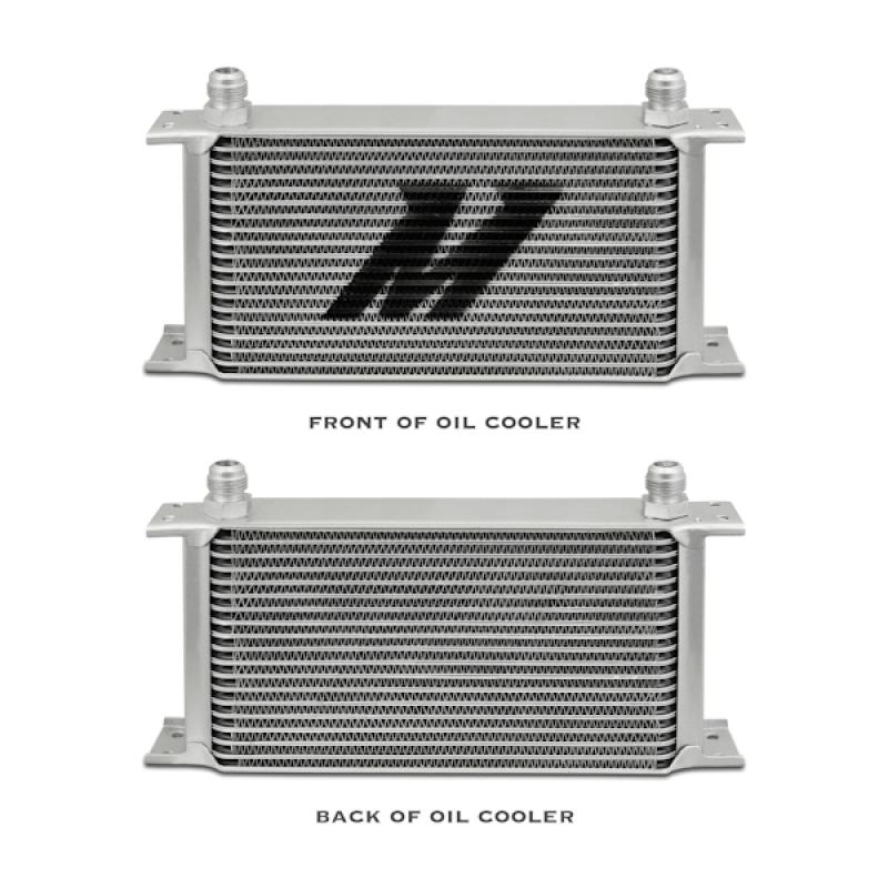 Mishimoto - Oil Coolers - Mishimoto Universal 19 Row Oil Cooler Kit - Anything Coyote