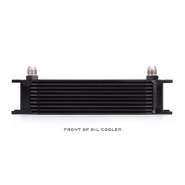 Mishimoto - Oil Coolers - Mishimoto Universal 10 Row Oil Cooler - Black - Anything Coyote