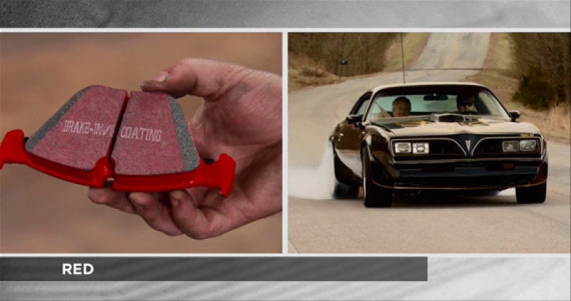 EBC - Brake Pads - Performance - EBC 15+ Ford Mustang 5.0 Performance Pkg Redstuff Front Brake Pads - Anything Coyote