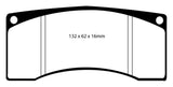 EBC Ford Saleen Mustang Alcon front calipers Yellowstuff Front Brake Pads