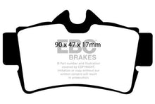 Load image into Gallery viewer, EBC - Brake Pads - Performance - EBC 94-98 Ford Mustang 3.8 Yellowstuff Rear Brake Pads - Anything Coyote
