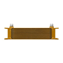 Load image into Gallery viewer, Mishimoto - Oil Coolers - Mishimoto Universal 10 Row Oil Cooler - Gold - Anything Coyote