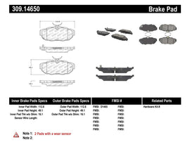 Stoptech - Brake Pads - Performance - StopTech Performance Brake Pads - Anything Coyote