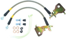 Load image into Gallery viewer, Stoptech - Brake Line Kits - StopTech 05-08 Mustang V6 w/ABS / Mustang GT V8 / 07-09 GT500 Stainless Steel Rear Brake Lines - Anything Coyote