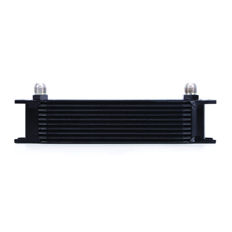 Mishimoto - Oil Coolers - Mishimoto Universal 10 Row Oil Cooler - Black - Anything Coyote