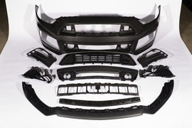 Roush - Grilles - ROUSH 2015-2017 Ford Mustang Complete Unpainted Front Fascia Kit (w/o Collision Detection & ACC) - Anything Coyote