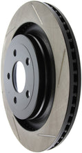 Load image into Gallery viewer, Stoptech - Brake Rotors - Slotted - StopTech 2015 Ford Mustang GT w/ Brembo Brakes Left Rear Slotted Brake Rotor - Anything Coyote