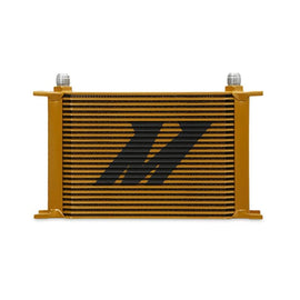 Mishimoto - Oil Coolers - Mishimoto Universal 25-Row Oil Cooler - Gold - Anything Coyote