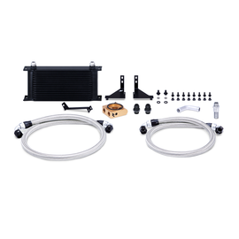 Mishimoto - Oil Coolers - Mishimoto 14-16 Ford Fiesta ST Thermostatic Oil Cooler Kit - Black - Anything Coyote