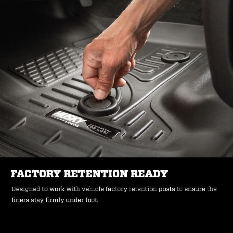 Husky Liners - Floor Mats - Rubber - Husky Liners 10-12 Ford Mustang WeatherBeater Combo Black Floor Liners - Anything Coyote