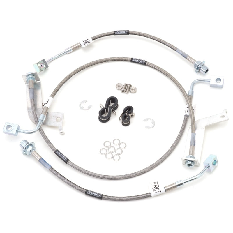 Russell - Brake Line Kits - Russell Performance 99-04 Ford Mustang Cobra (with IRS) Brake Line Kit - Anything Coyote